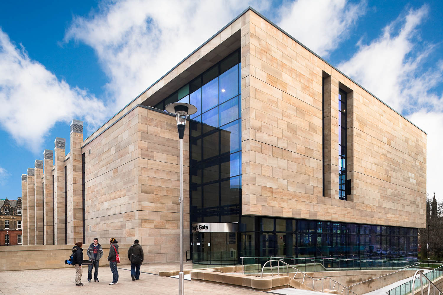 King's Gate, Newcastle University, Bond Bryan Architects's 