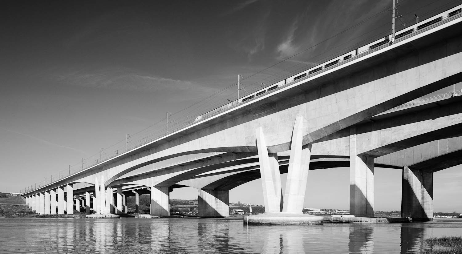 HS1 Over the Medway River, Kent, Wilkinson Eyre Architects
