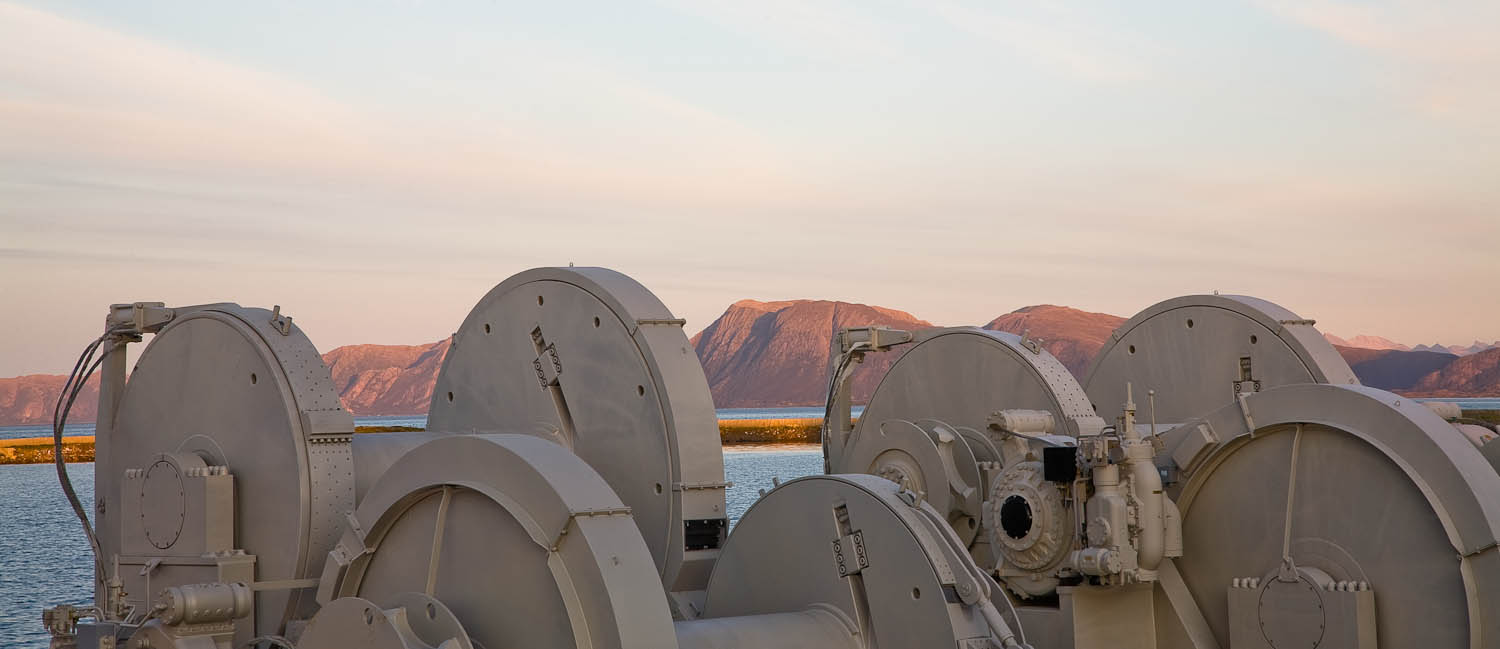 Rolls Royce - IP Huse, Winch Production, Harøy, Norway