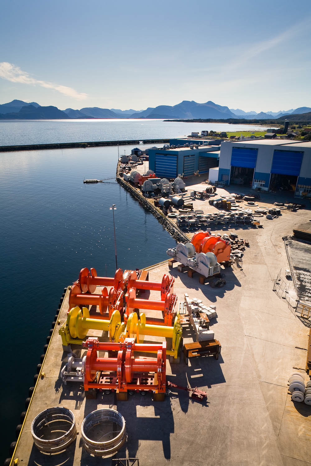 Rolls Royce - IP Huse, Winch Production, Harøy, Norway