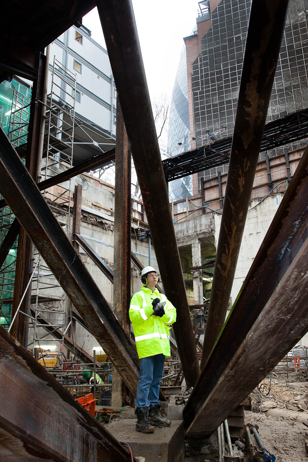 Geotechnical Site, Corporate Portraiture, Ove Arup & Partners 