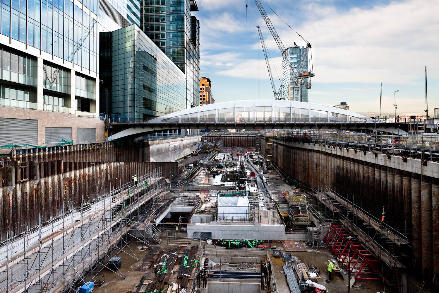 Canary Wharf, Cross Rail, London, Ove Arup & Partners
