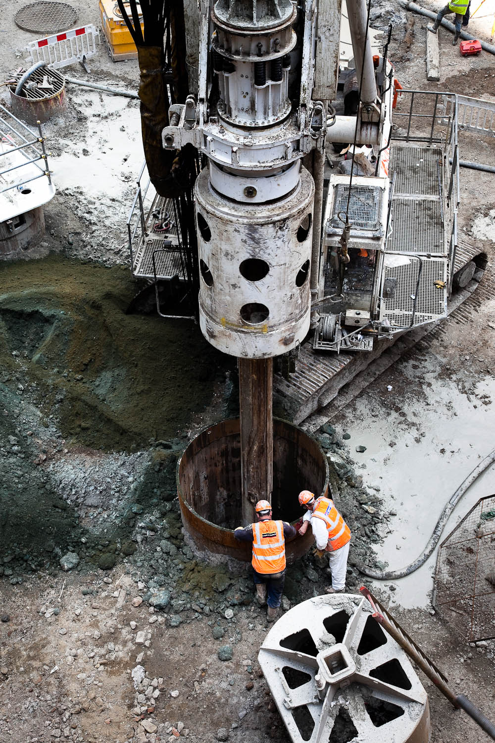 Geotechnical Site, London, Ove Arup & Partners 