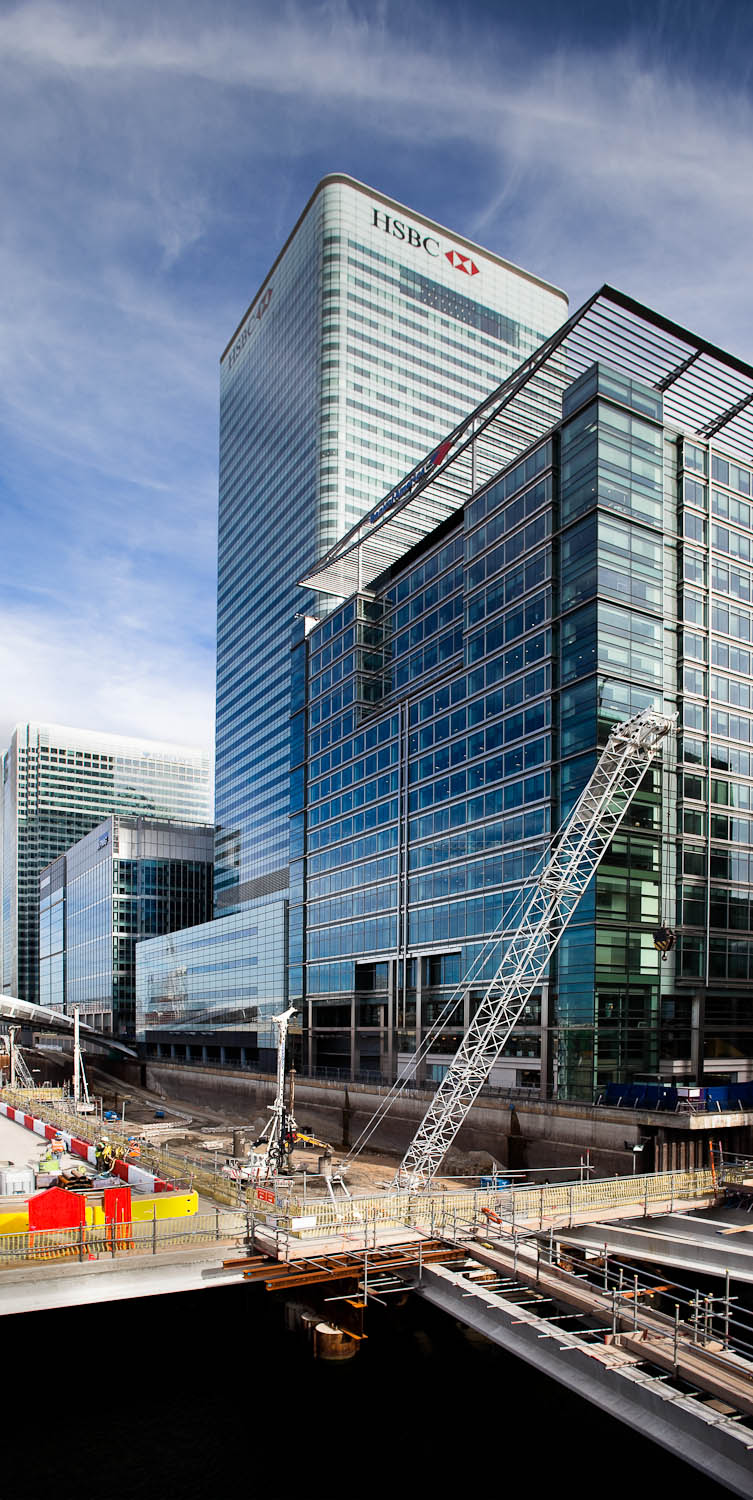 Canary Wharf, Cross Rail, London, Ove Arup & Partners