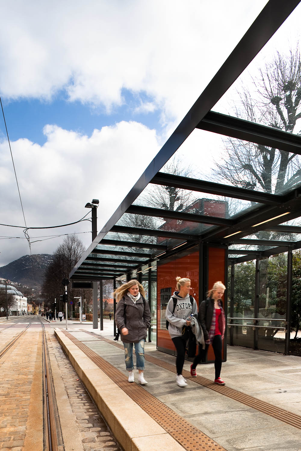 Bybanen Light Railway, Fuggibaggi Design, Bergen, Norway
