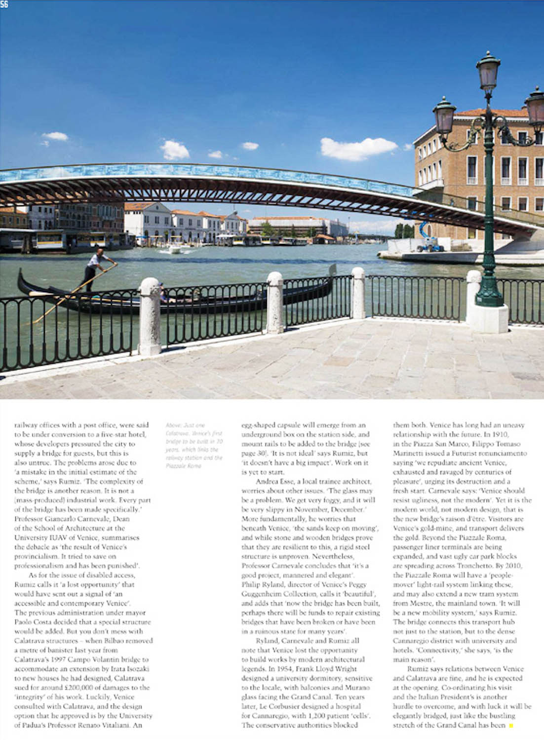 BLUEPRINT Magazine Feature, October 2008