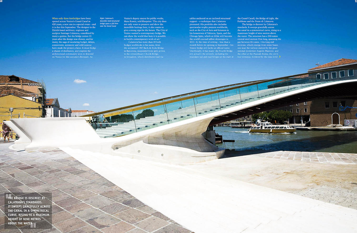 BLUEPRINT Magazine Feature, October 2008