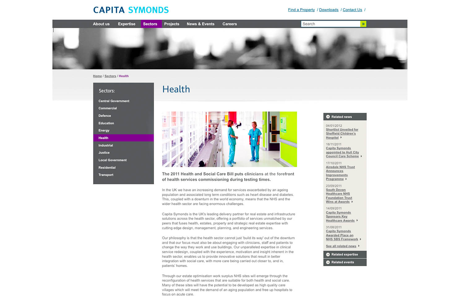 Capita Symonds Website