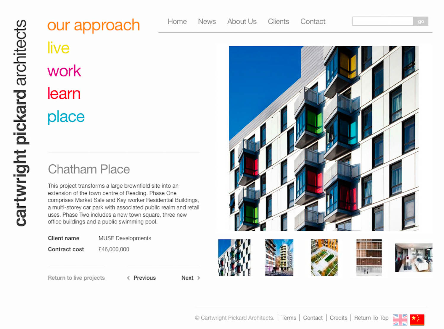 Cartwright Pickard Architects Website
