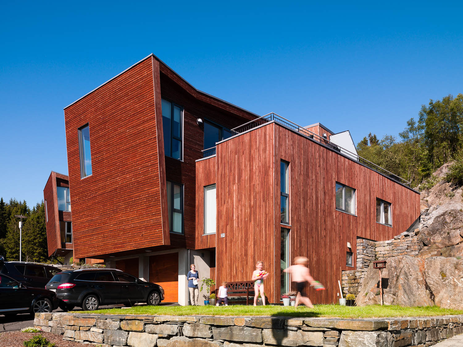 Link Arkitektur, Langeland Gaard, Frekhaug, Norway