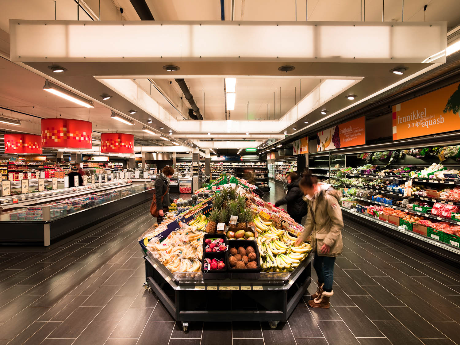Safari & Zappa Supermarkets, Bergen, Norway, Fuggibaggi Design