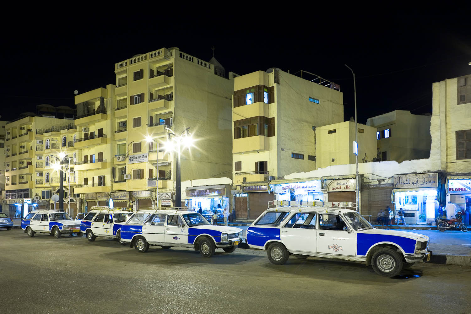 Taxi Station, Luxor, Egypt
