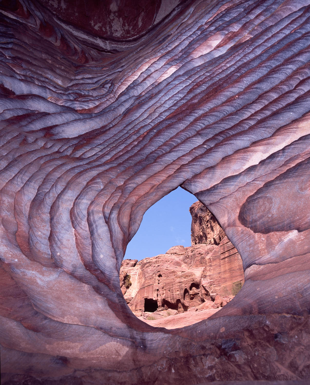 Cave Dwelling, Petra, Jordan
